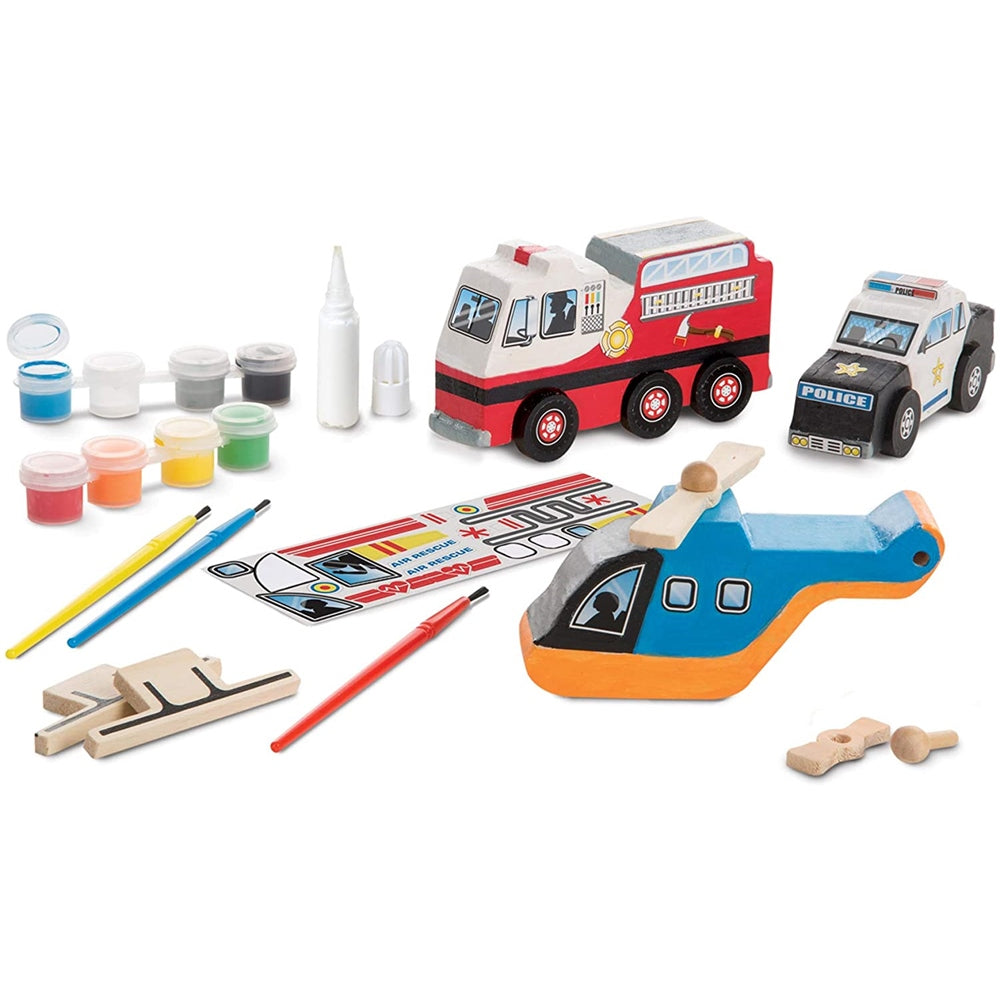 Melissa & Doug Rescue Vehicles Set  Image#2