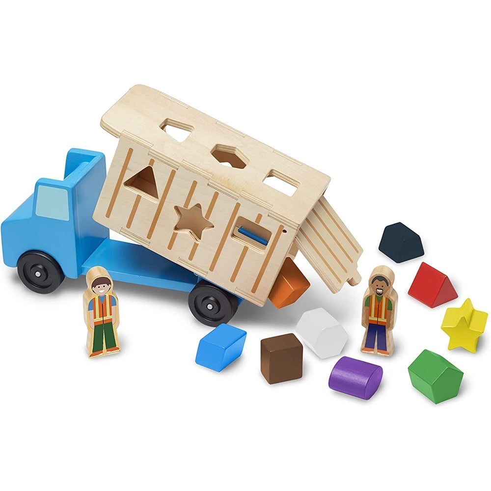 Melissa & Doug Shape-Sorting Dump Truck  Image#1