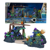 McFarlane World Of Pandora Avatar : Metkayina Reef With Tonowari & Ronal