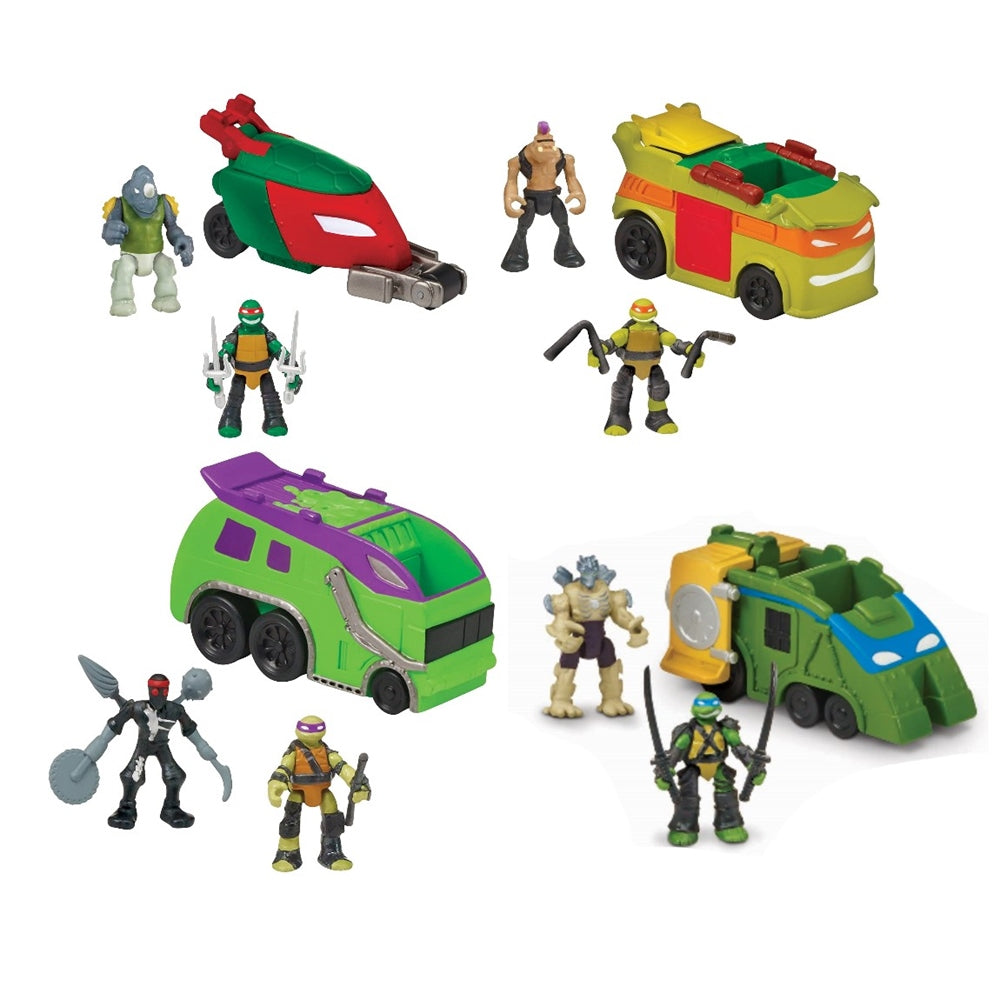 Micro Mutant Turtle Transport Vehicle Assorted (Sold Separately-Subject To Availability)  Image#1