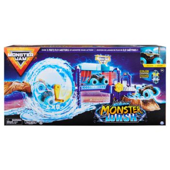 Monster Jam Wash Playset