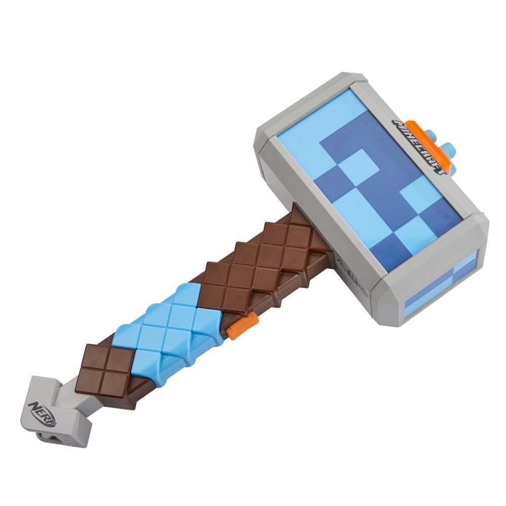 Nerf Minecraft Stormlander Dart-Blasting Hammer Nerf Minecraft Stormlander Dart-Blasting Hammer