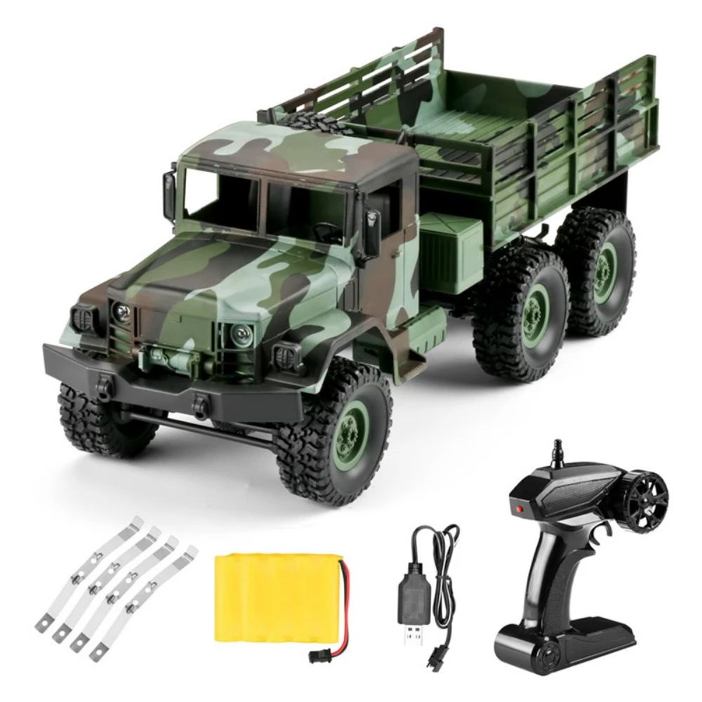 Super Racing 4WD Dbl Axle Military Truck