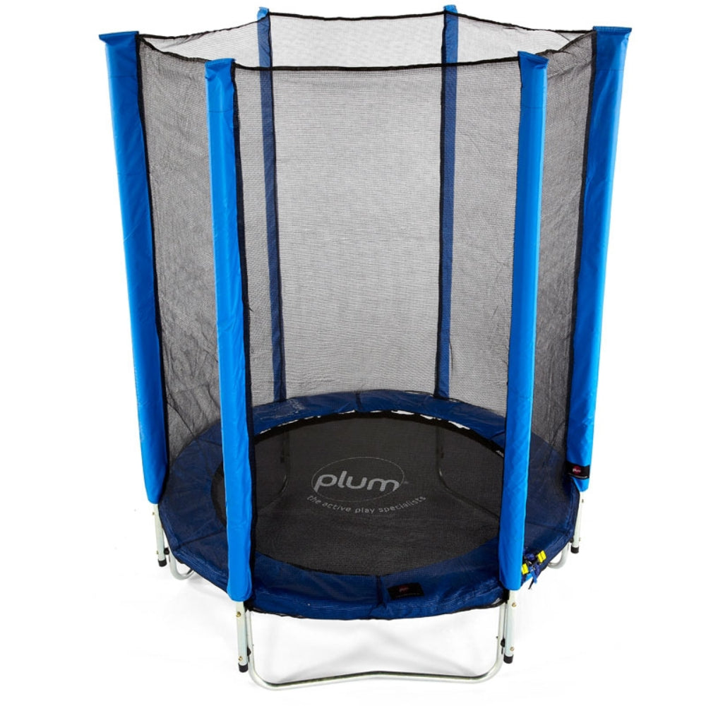 Plum Junior Trampoline & Enclosure - Blue  Image#1