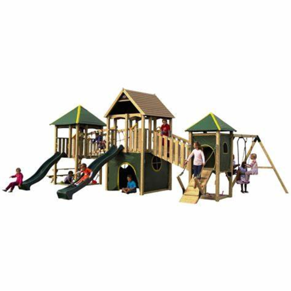 Plum Wildebeest Wooden Play Center Regular  Image#1