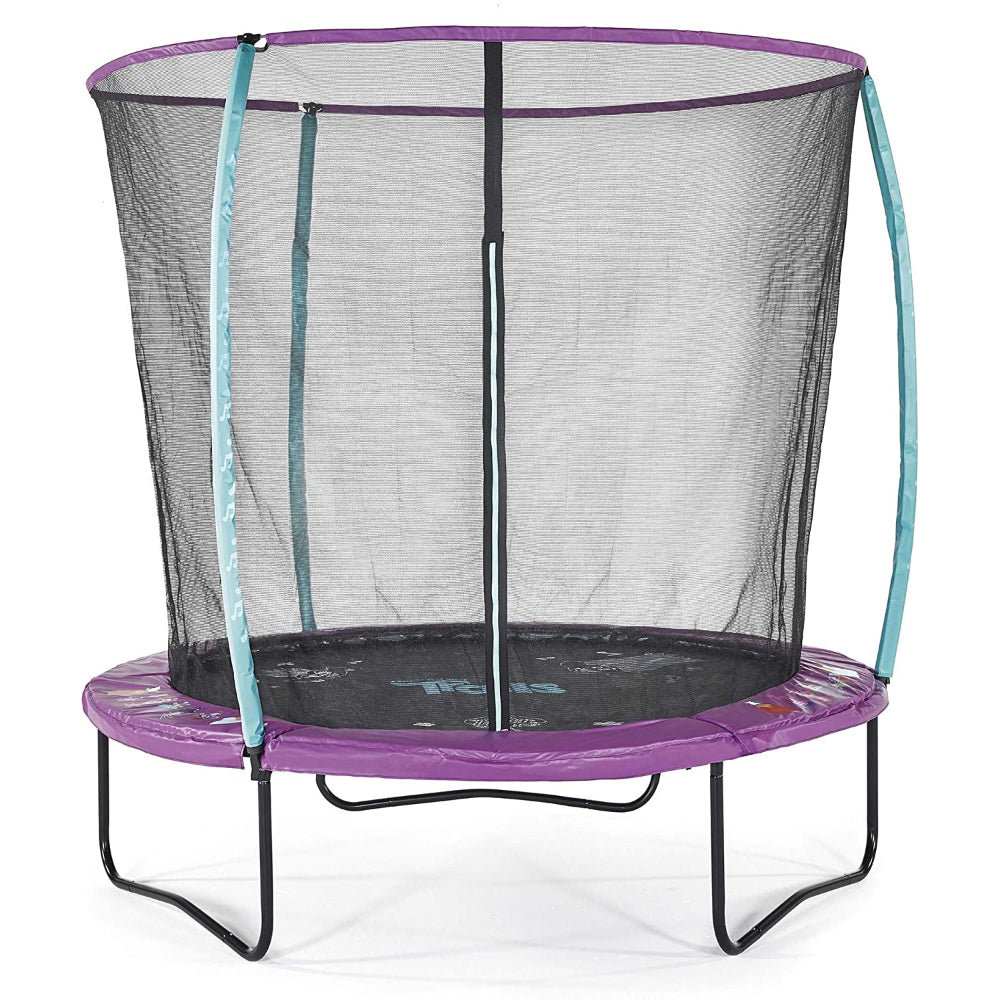 Plum Trolls 8 ft Trampoline and Enclosure  Image#1