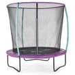 Plum Trolls 8 ft Trampoline and Enclosure  Image#1