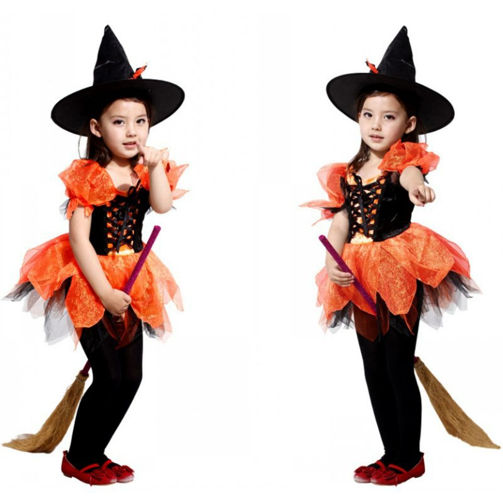 Kids Land Pumpkin Witch Medium