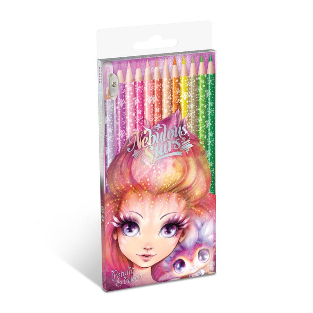 Nebulous Stars 12 Pack Coloring Pencil- Petulia