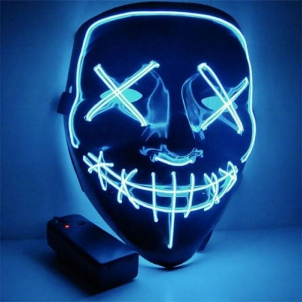 Kids land Halloween Led Mask Blue