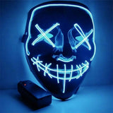 Kids land Halloween Led Mask Blue