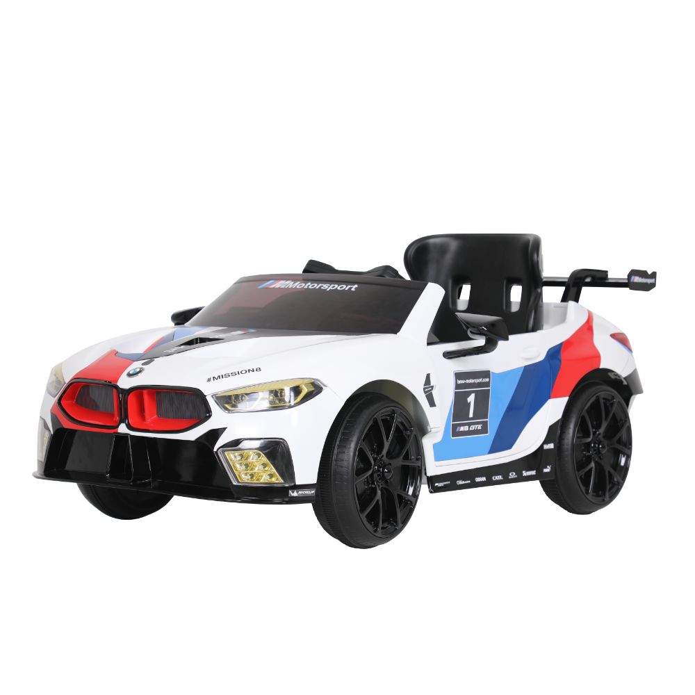 Rollplay BMW M8 GTE Racing, 12V, RC, White  Image#2