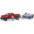 Bruder Ram 2500 Power Wagon W/Trailer Water Craft  Image#1