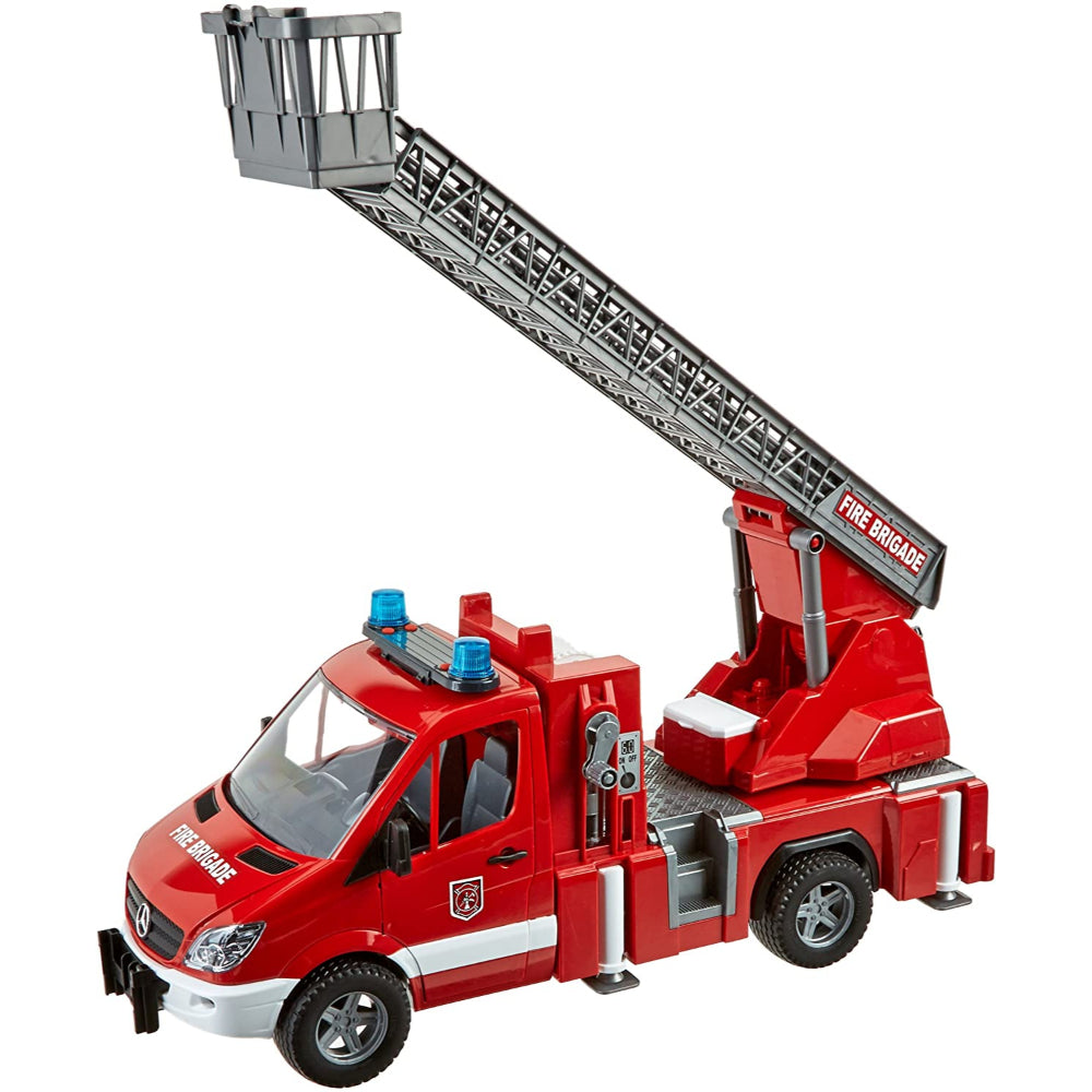 Bruder Mb Sprinter Fire Engine With Ladder Water Pump And Light/Sound Module  Image#1