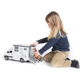 Bruder Mb Sprinter Animal Transporter W/ 1 Horse  Image#2