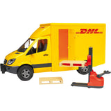 Bruder Mb Sprinter Dhl W/ Hand Pallet Truck  2 Pallets  Image#1