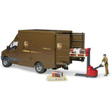Bruder Mb Sprinter Ups With Driver And Accessories  Image#2