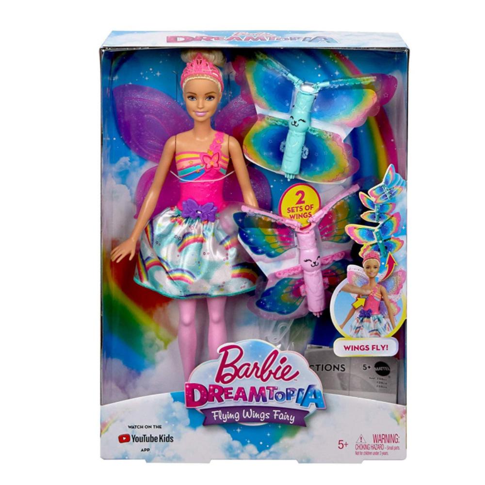 Barbie dreamtopia flying wings fairy doll shop