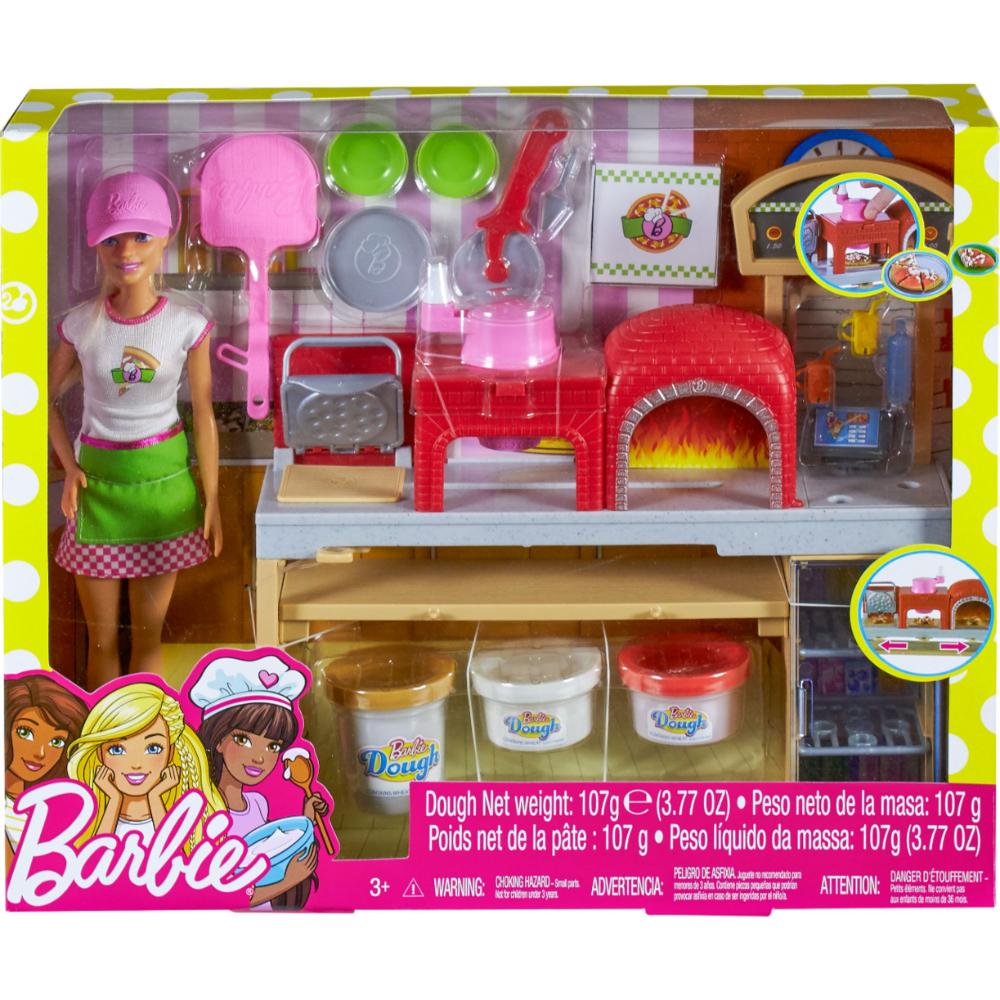 Barbie Pizza Chef Doll And Playset  Image#2