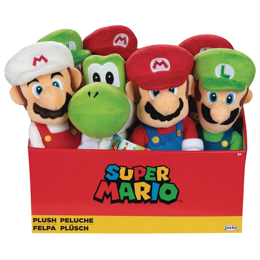 Super Mario World of Nintendo Supper Mario Bros Plush Assorted
