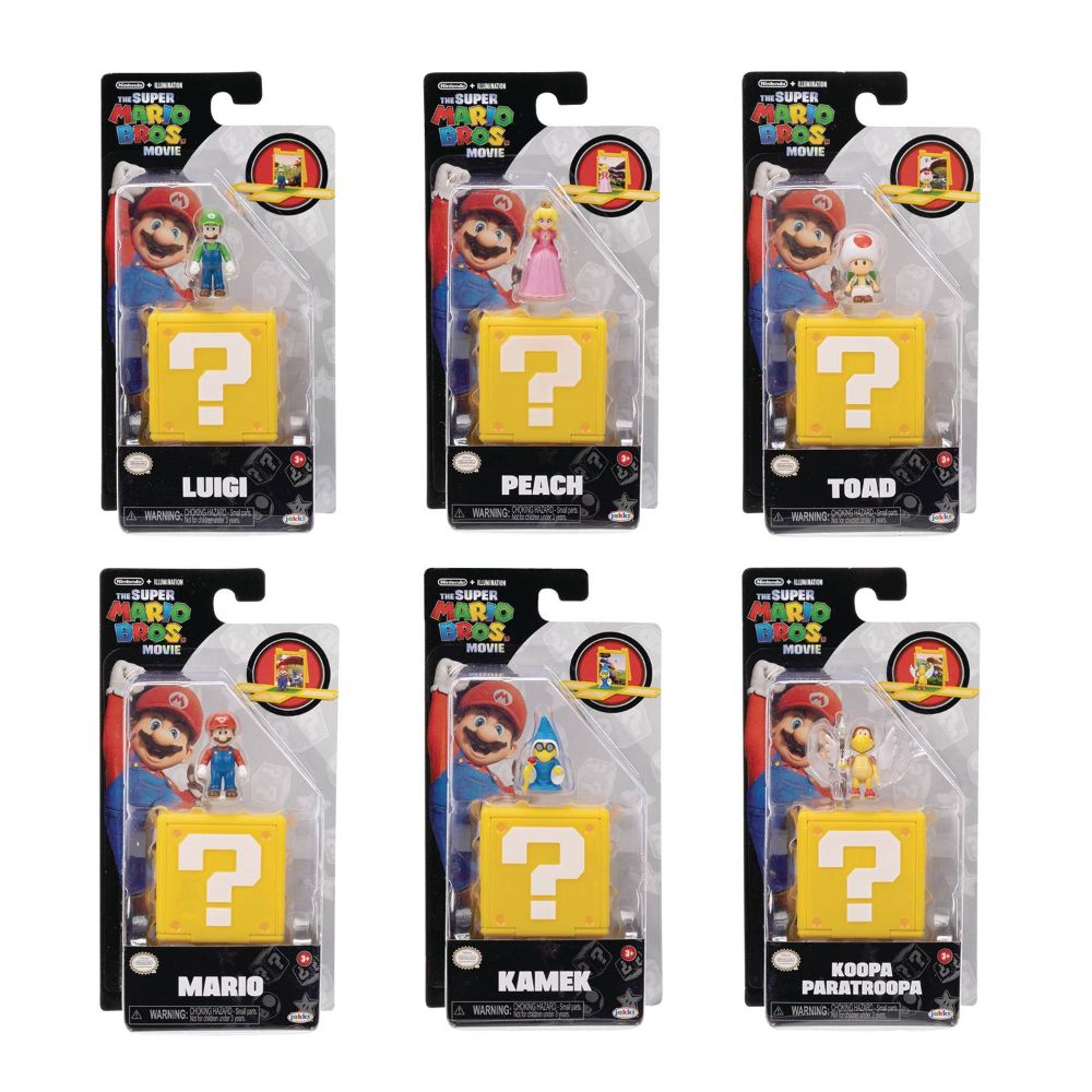 Nintendo The Super Mario Bros Movie 1.25 Inch Mini Figure Assorted