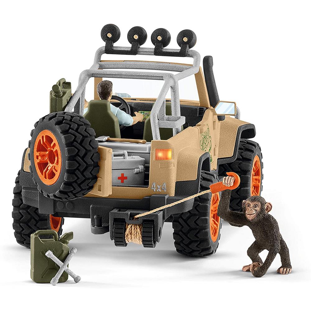 Schleich Wild Life Off-Roader with Rope Winch  Image#3