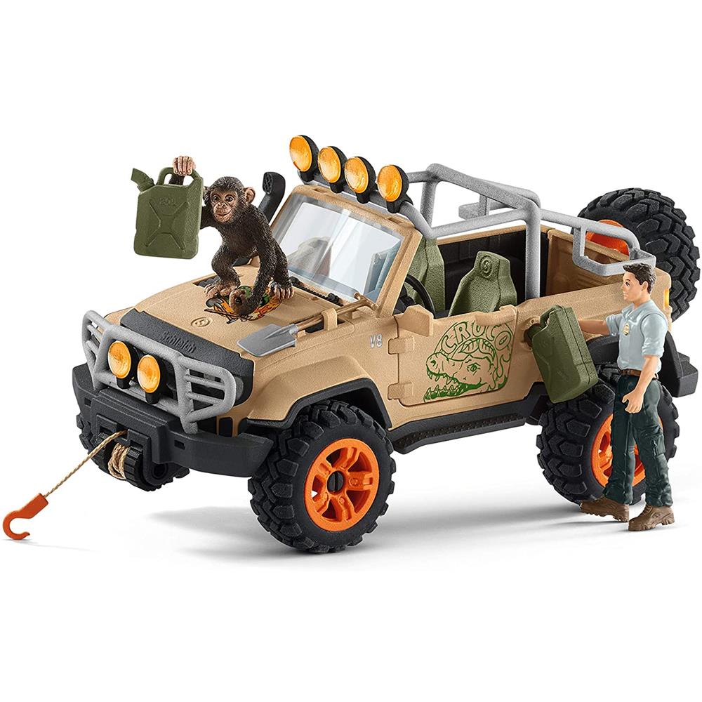Schleich Wild Life Off-Roader with Rope Winch  Image#2
