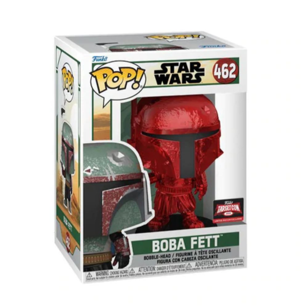 Funko Pop ! Star Wars: Boba Fett (Red Chrome)