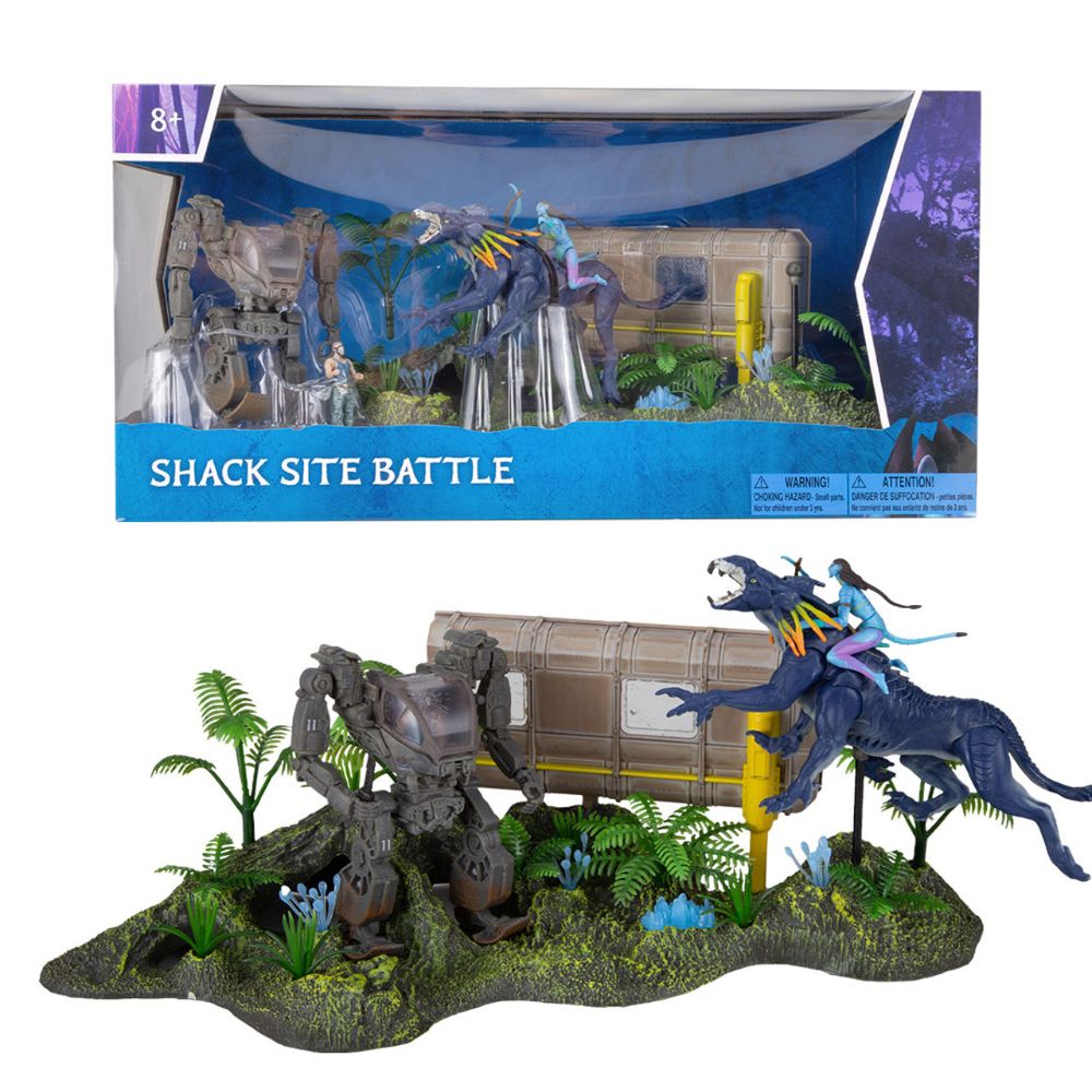 McFarlane World Of Pandora Avatar : Shack Site Battle