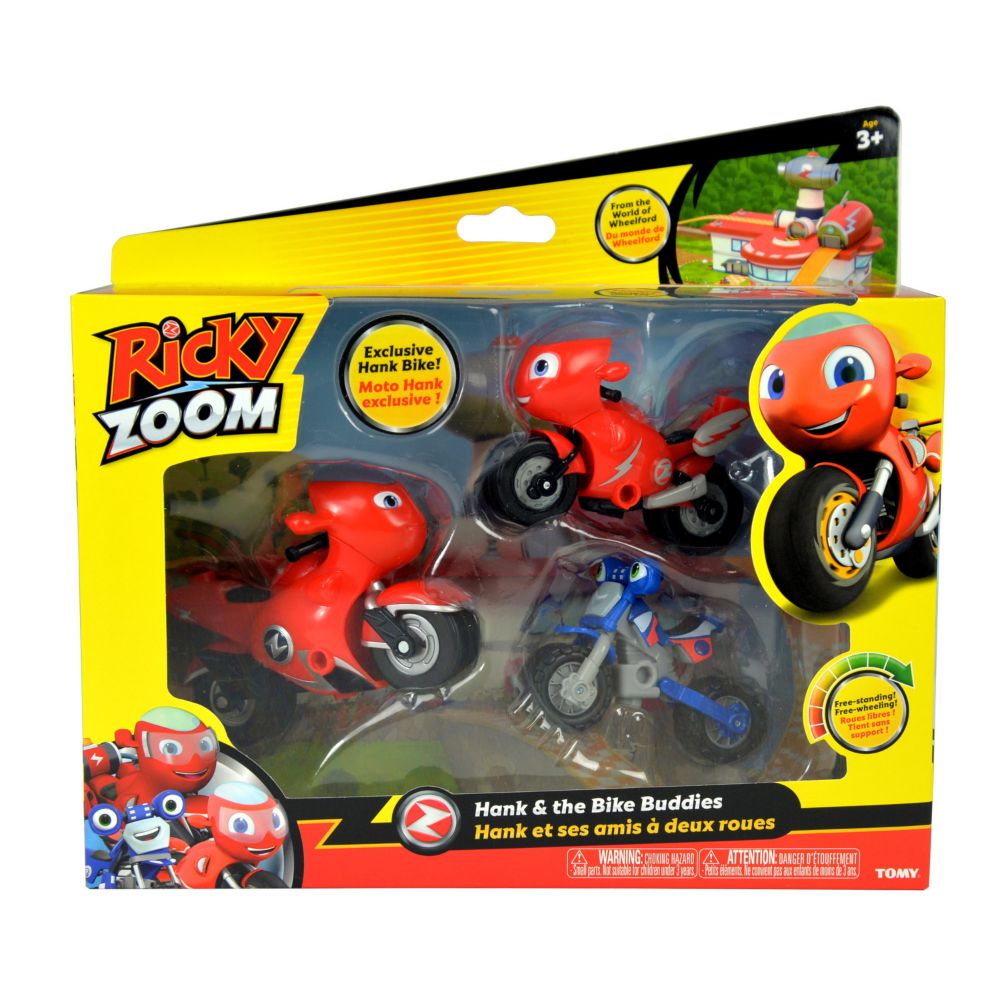Tomy Ricky Bike Buddies ADV. 3Pck 2Asst  Image#1