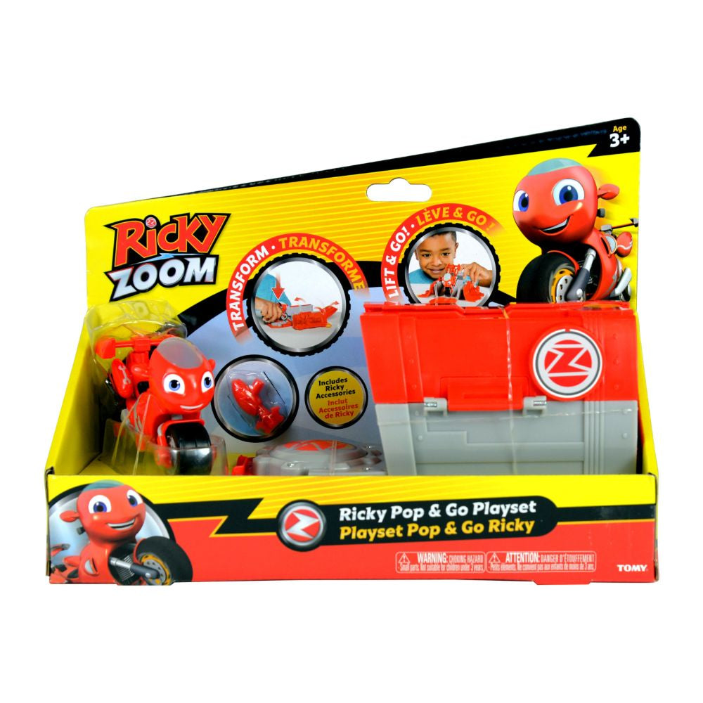 Tomy Ricky Pop & Go Pod Playset 2 Asst  Image#2