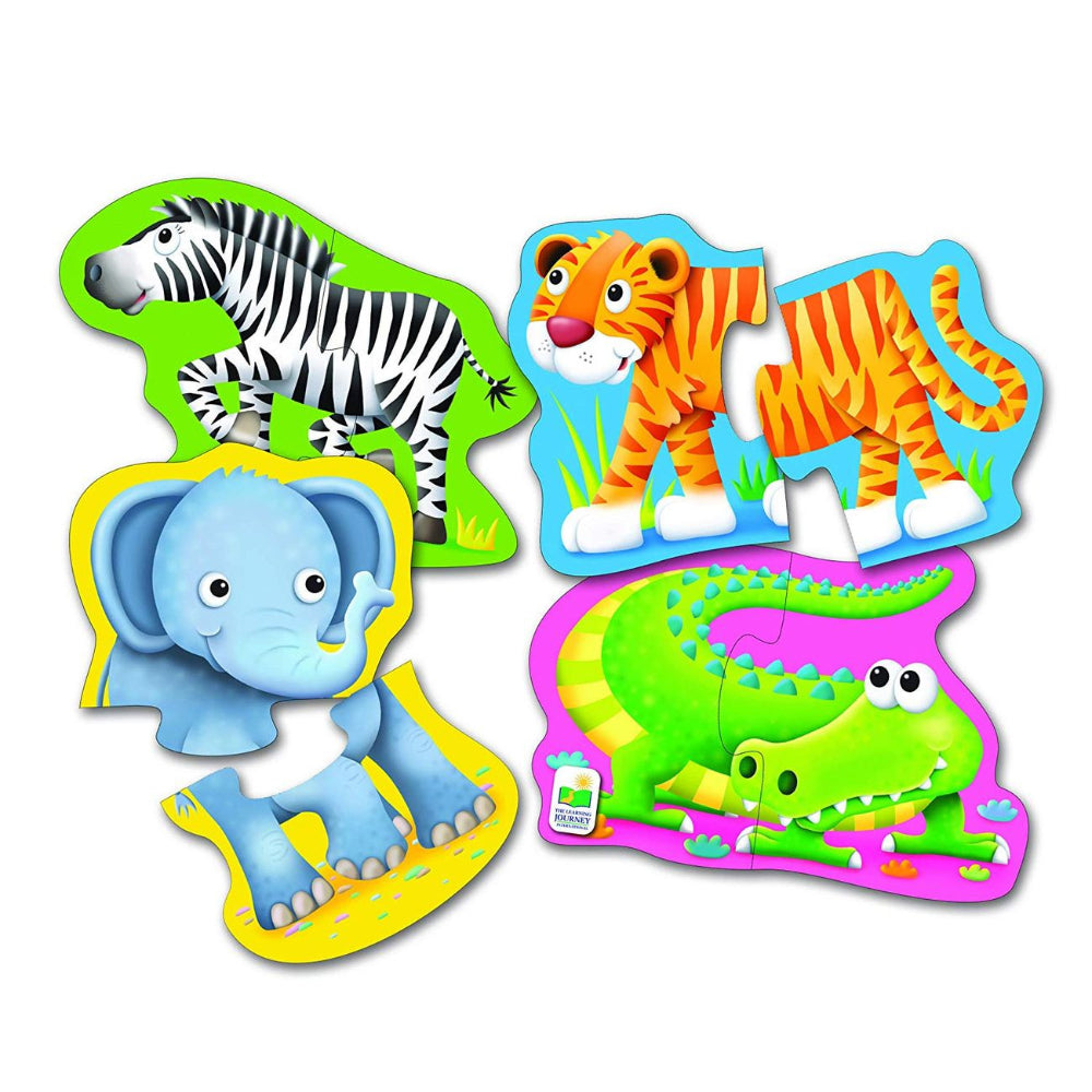 The Learning Journey My First Shaped Puzzles Safari Friends  Image#2