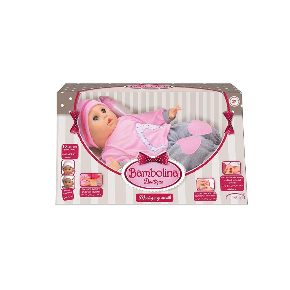 Bambolina 40Cm Doll With Mouth Movement + 10 Life-Like Sounds & Acc  Image#2