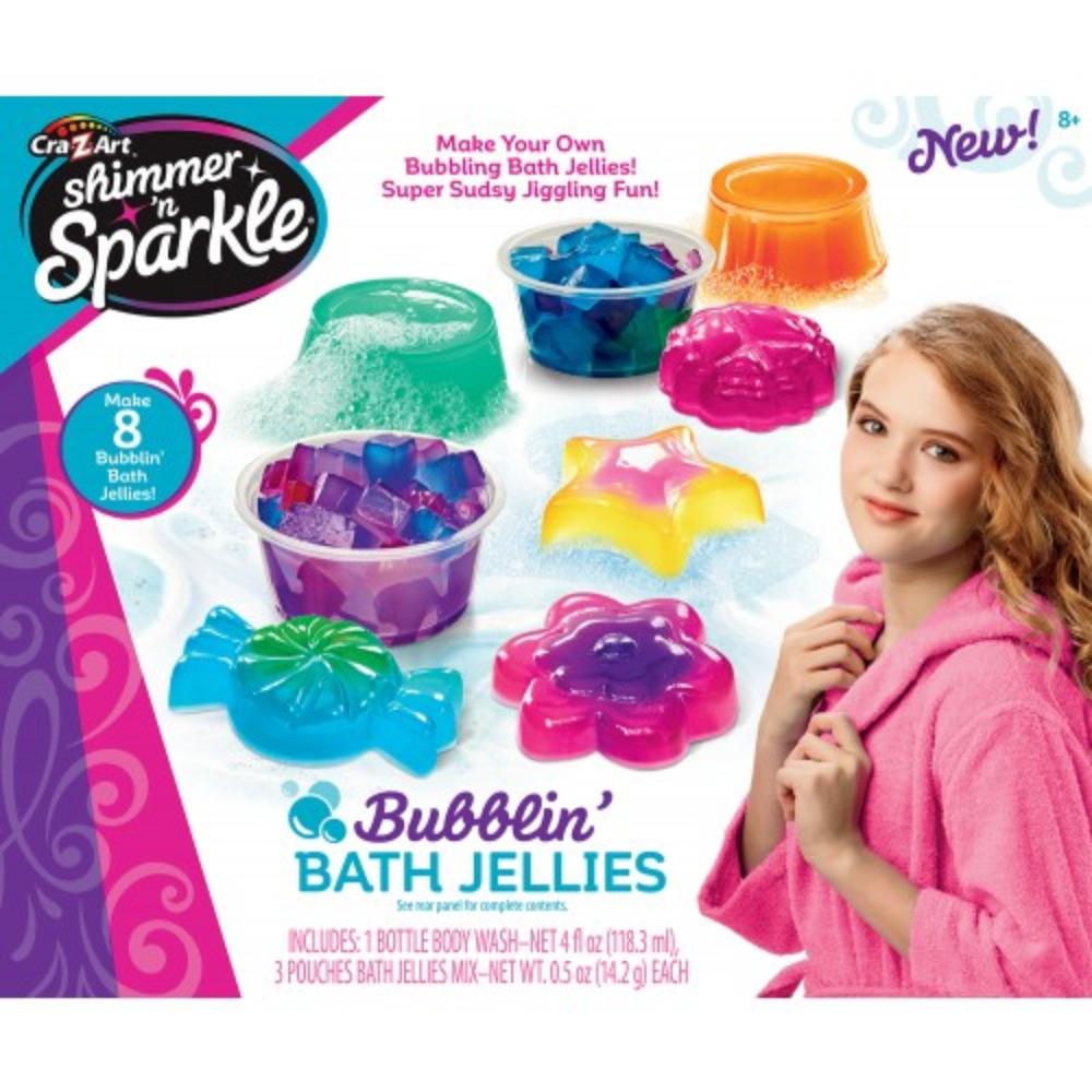 Shimmer N Sparkle Scented Bubblin Bath Jellies  Image#1