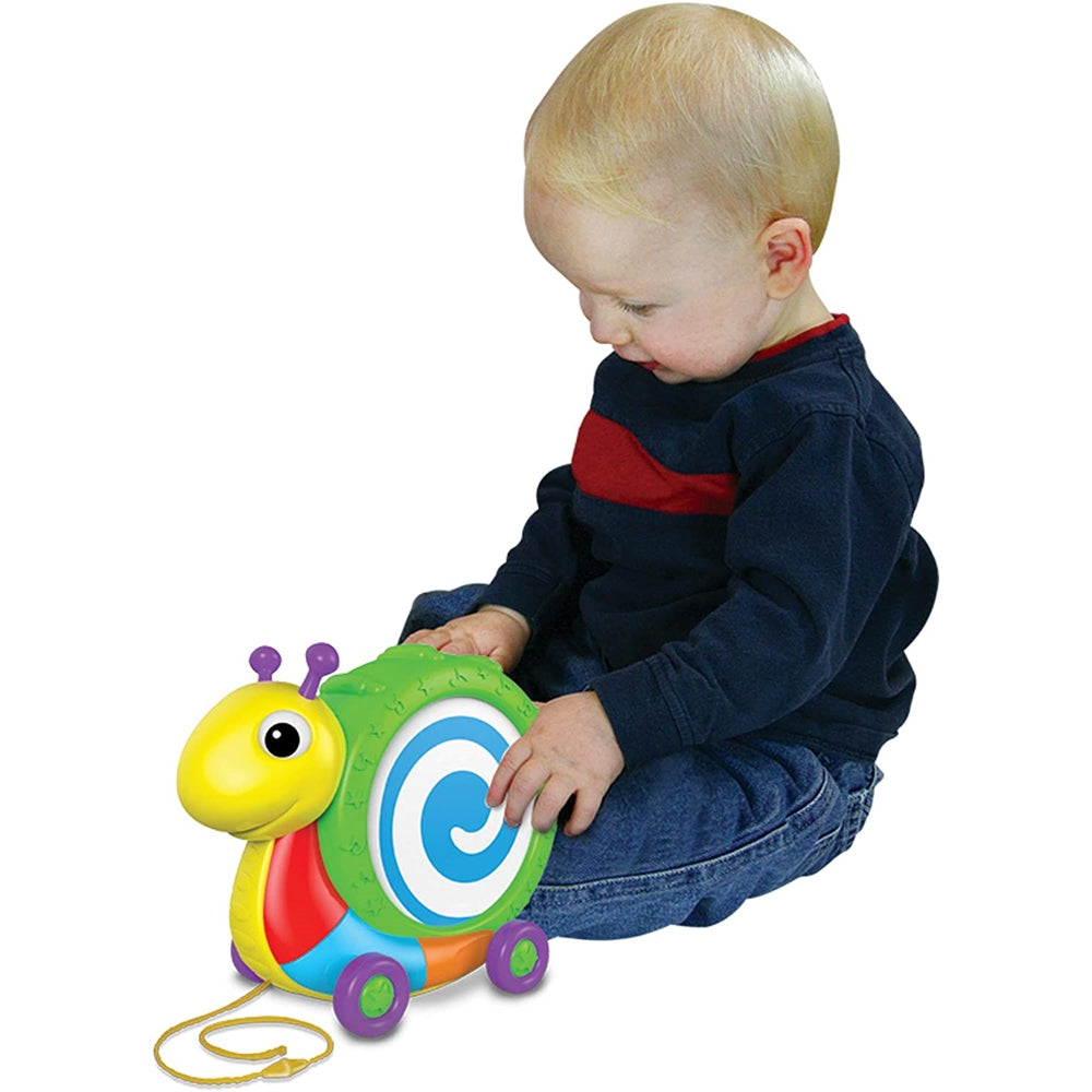 The Learning Journey Pull Along Snail Drum  Image#2
