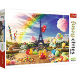 Trefl Sweet Paris 1000 Piece Jigsaw Puzzle  Image#1
