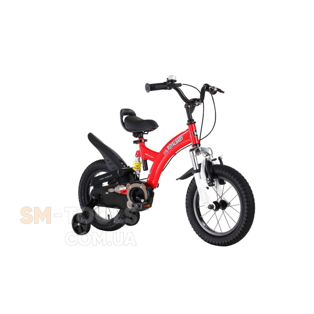 Royal Baby Flying Bear Bicycle 18 Inch Red Toys4me