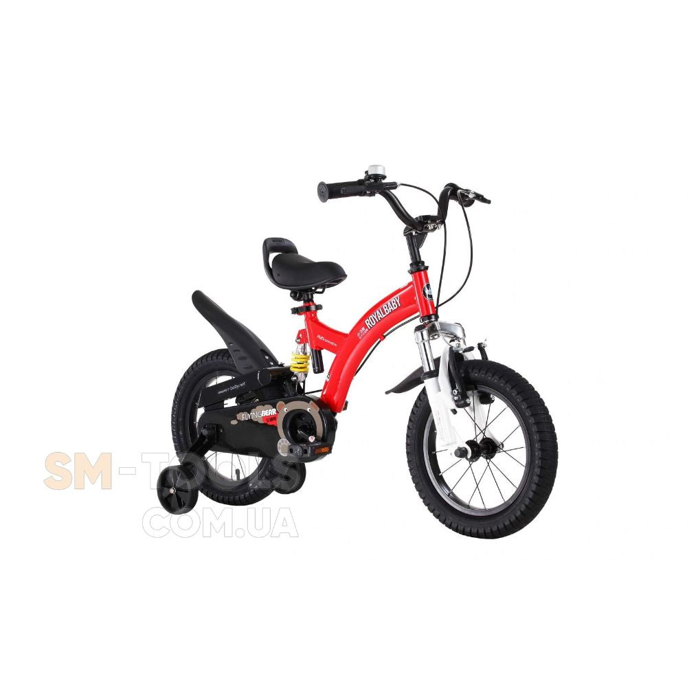 Royal Baby Flying Bear Bicycle 18 Inch-Red  Image#1