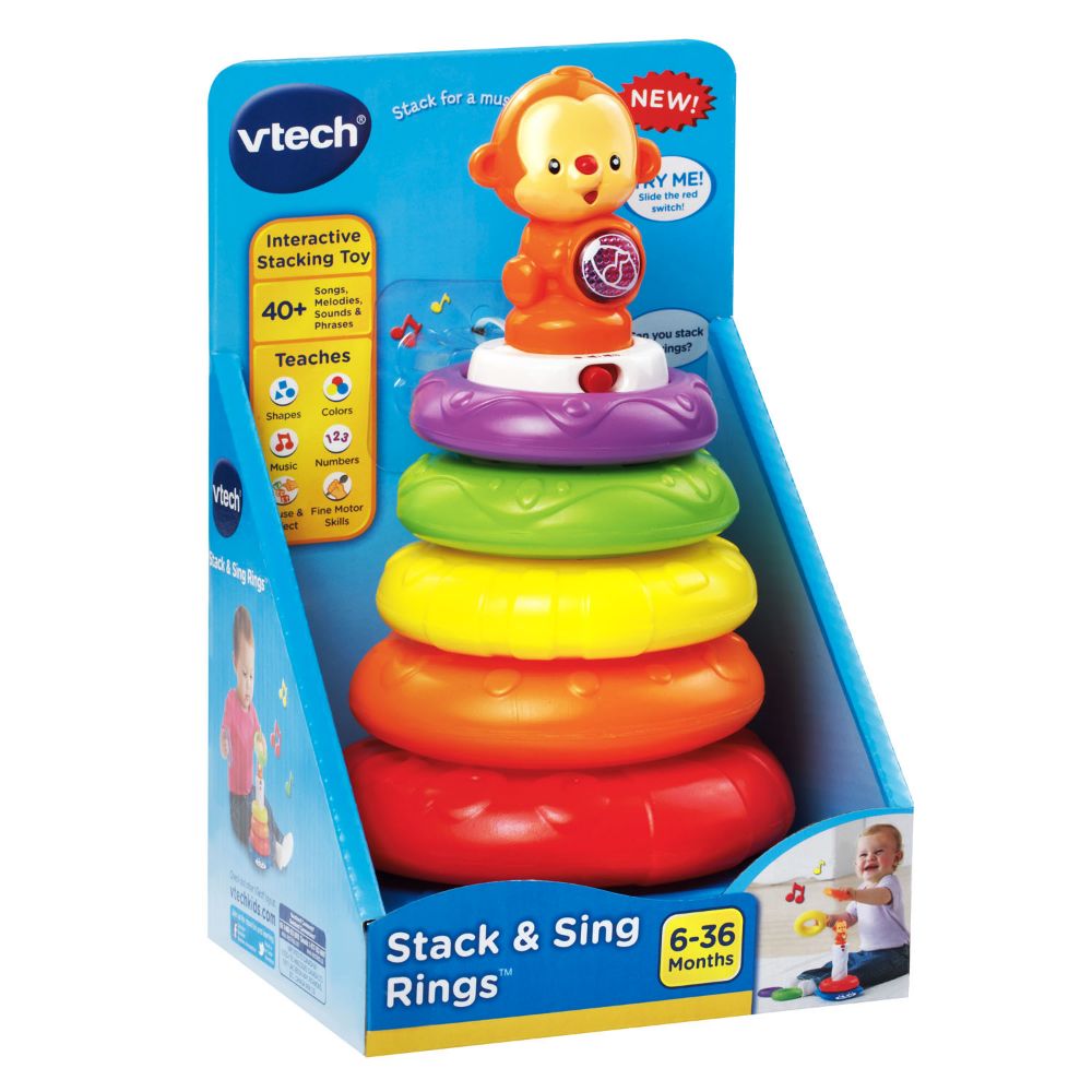 Vtech Stack and Discover Rings Toy – Toys4me