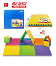 PinDoBo T-Pattern Floor Mat 4pcs