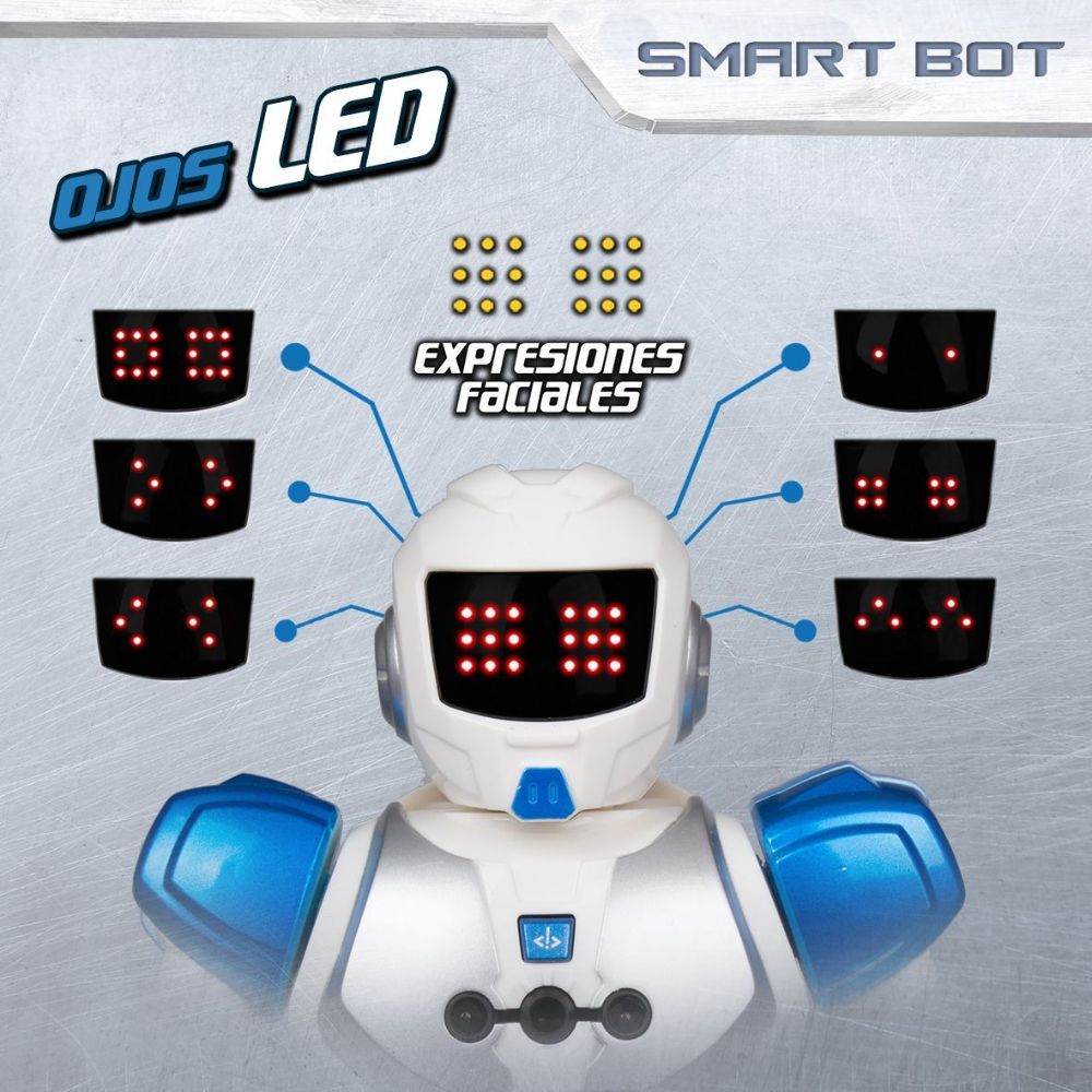 Rc Smart Bot Xtrem Bots - Blue Rocket Smart Bot – Toys4me