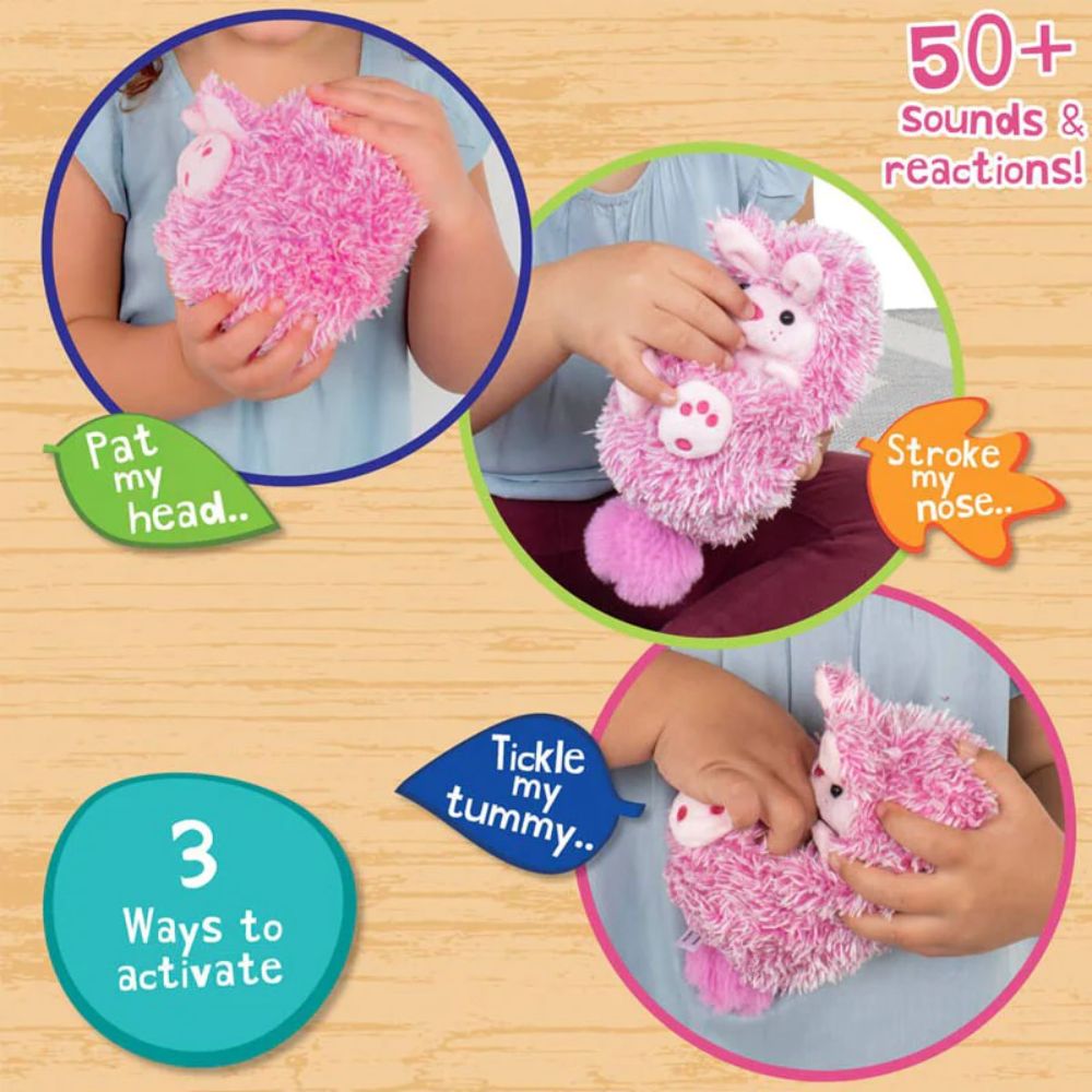 Curlimals Bunny Soft Toy