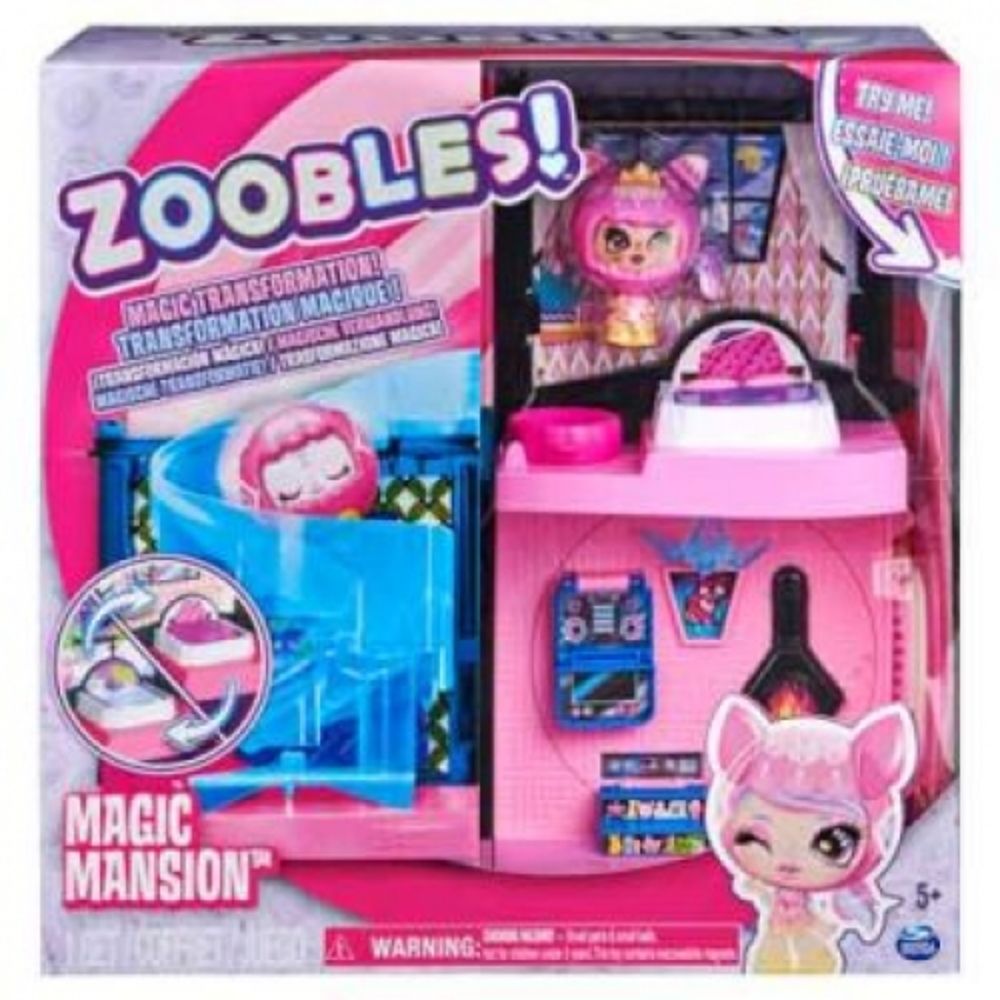 Zoobles Magic Mansion Spinning Playset