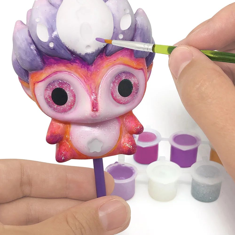 Nebulous Stars Figurine Painting Paloma