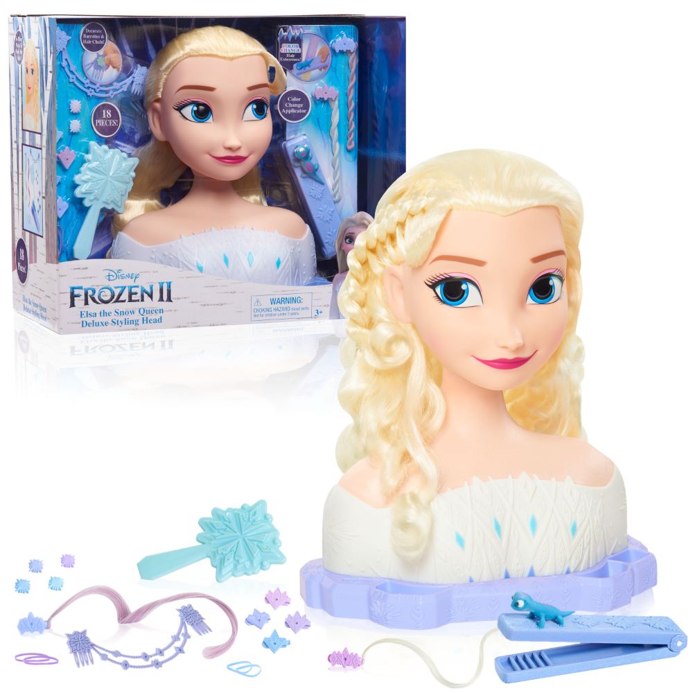 Disney Frozen 2 Deluxe Elsa Styling Head  Image#3