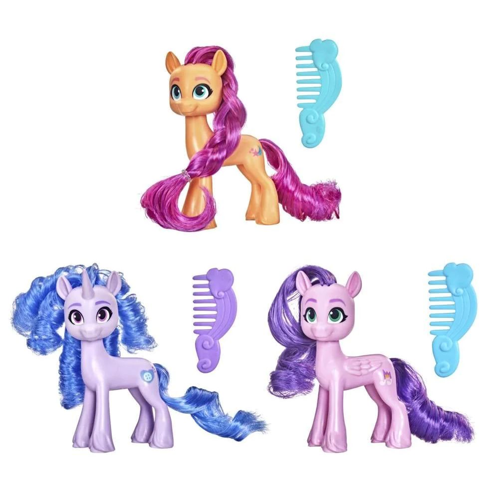 My Little Pony A New Generation Best Movie Friends 3inch Pony Toy with Comb Asst
