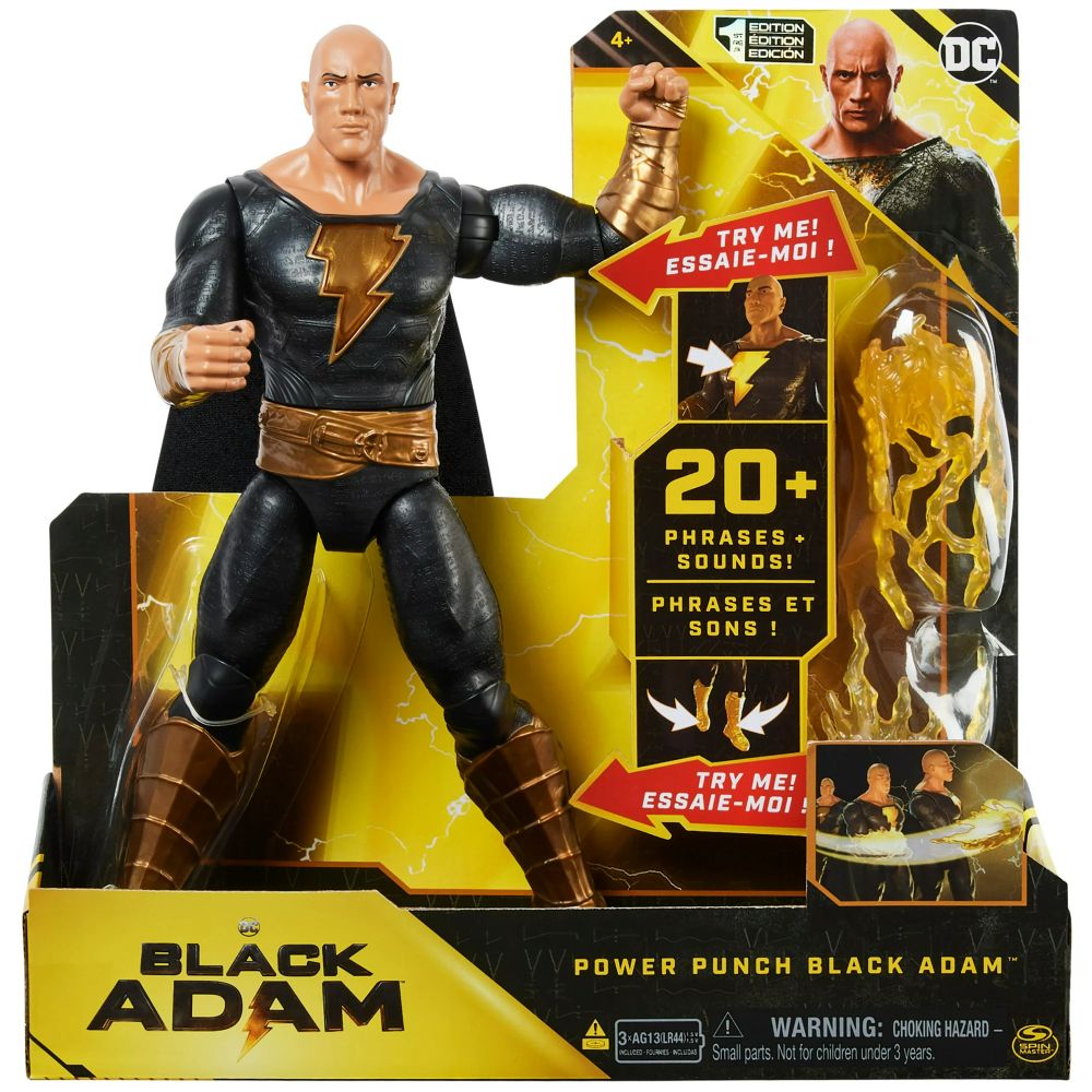 DC Black Adam Figure Power Punch
