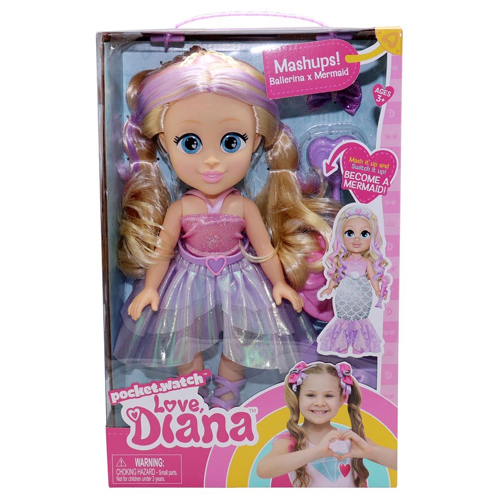 Love Diana - Mashup Mermaid Party Doll 13"