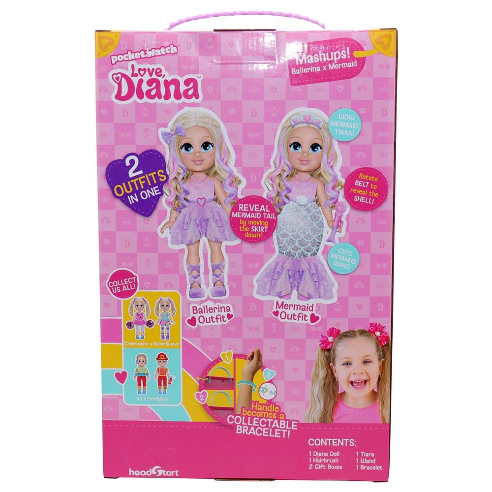 Love Diana - Mashup Mermaid Party Doll 13"