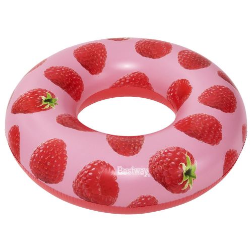 Bestway Scentsational Raspberry Swim Ring 119cm  Image#1